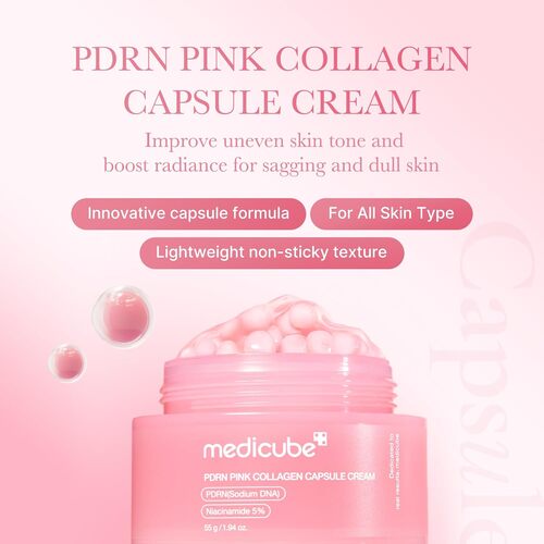 Medicube - PDRN Pink Collagen Capsule Cream