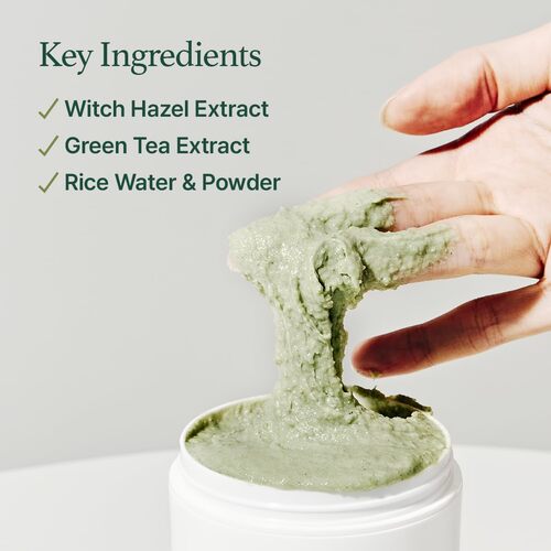 Arencia Fresh Green Rice Mochi Cleanser Key Ingredients