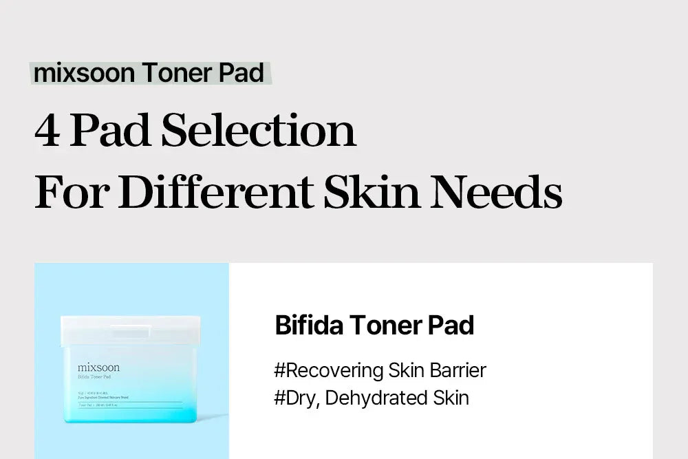 mixsoon - Bifida Toner Pad 120 sheets