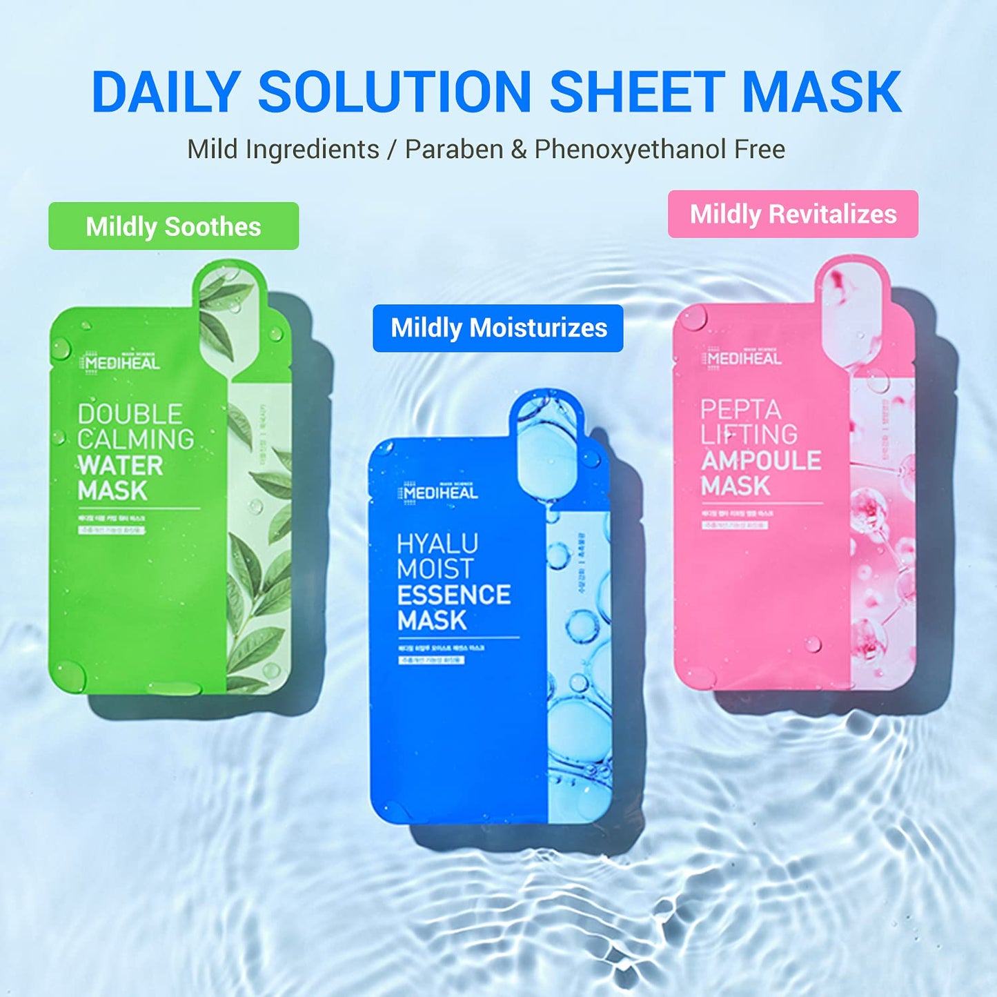 MEDIHEAL - daily solution mask sheet