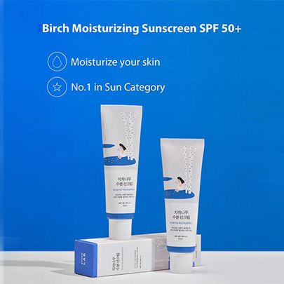 ROUND LAB - Birth Juice Moisturizing Sun Cream