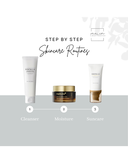 3 Step Skincare Routine - ALL SKIN TYPES