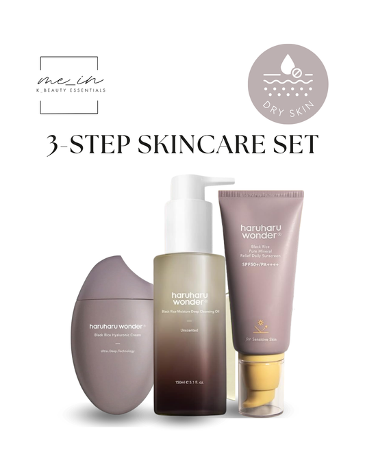 3 Step Skincare Routine - DRY SKIN