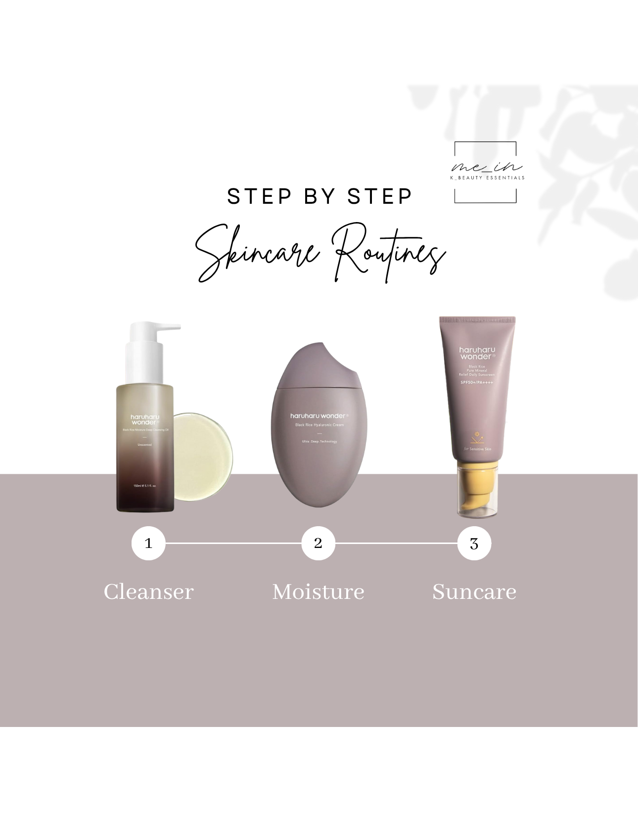 3 Step Skincare Routine - DRY SKIN