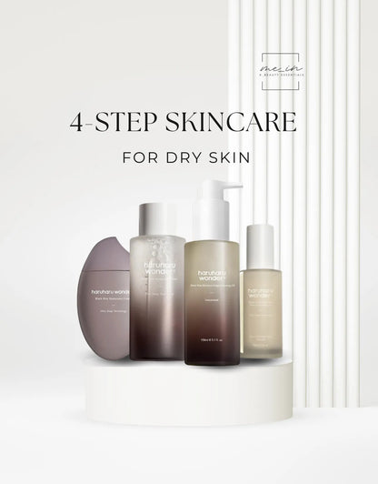 Mein Kbeauty - 4 step skincare routine set for dry skin