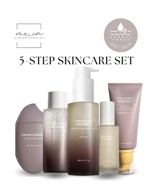 5 Step Skincare Routine - DRY SKIN