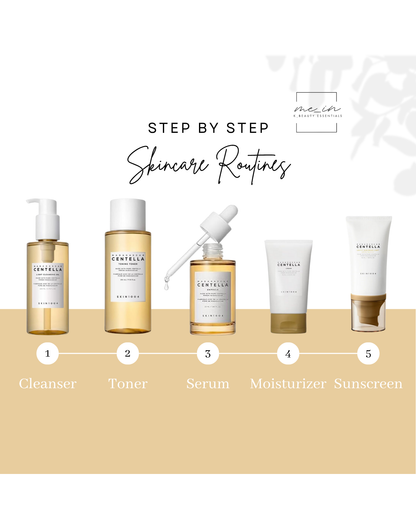 5 Step Skincare Routine - SENSITIVE SKIN