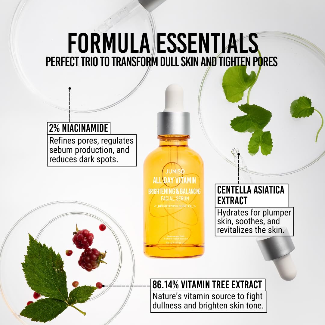 [Jumiso] All Day Vitamin Brightening & Balancing Facial Serum