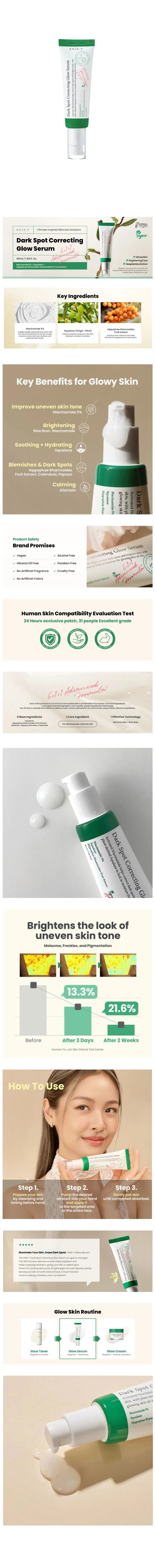 AXIS-Y Dark Spot Correcting Glow Serum image description