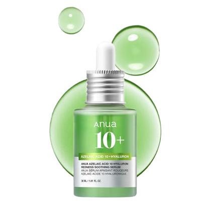 [ANUA] Azelaic Acid 10 Hyaluron Redness Soothing Serum 30ml