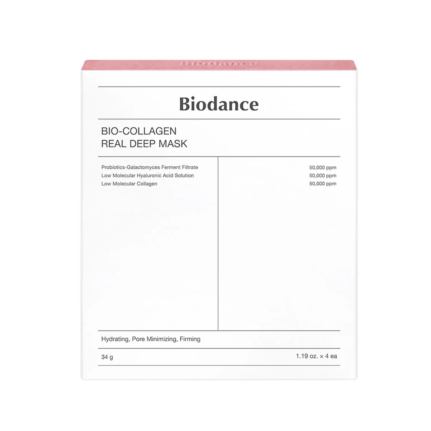 BIODANCE Bio-Collagen Real Deep Mask 