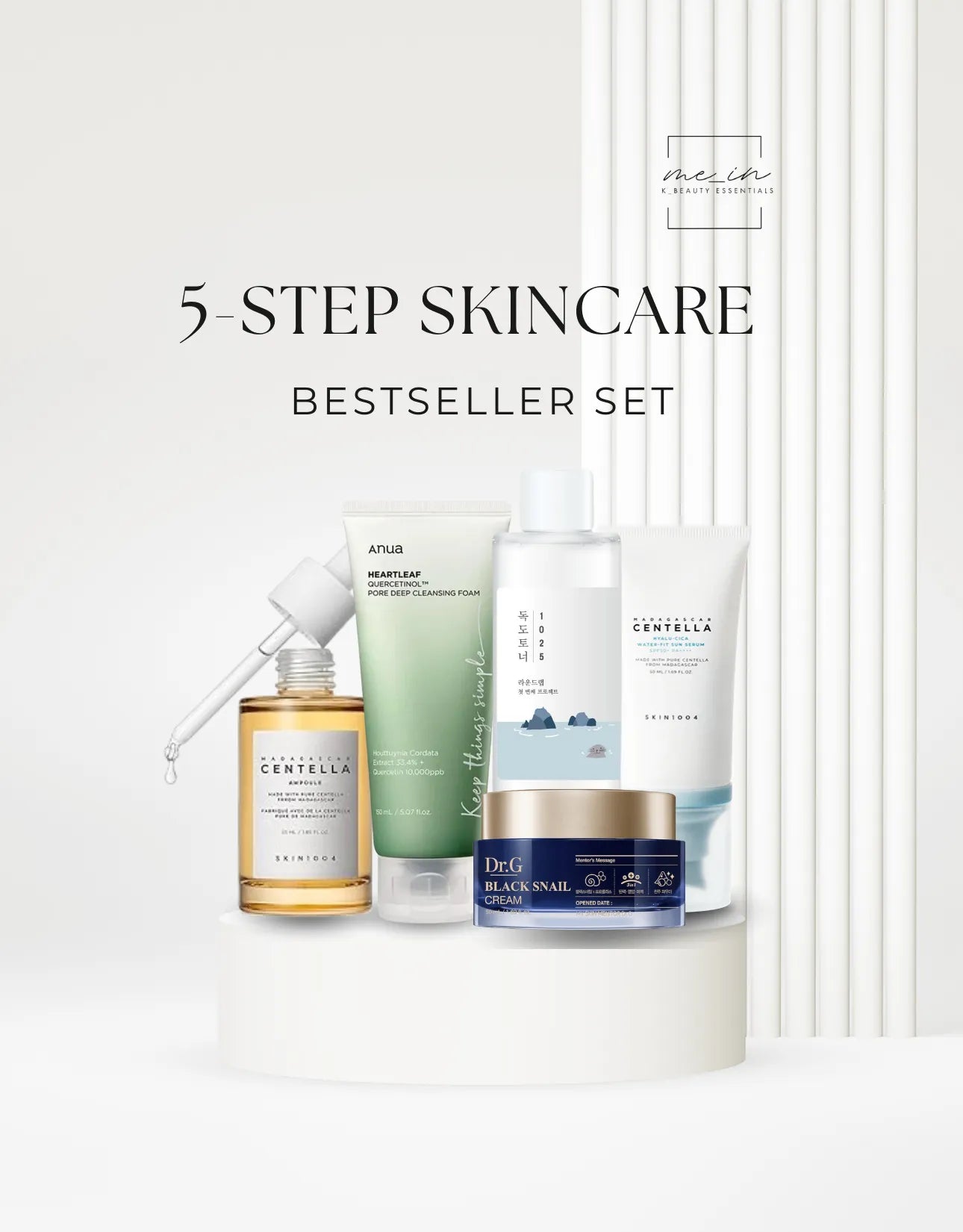 Mein Kbeauty - 5 step skincare set for all skin types