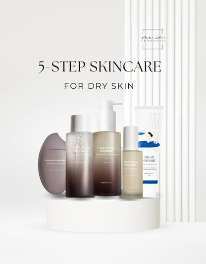 5 Step Skincare Routine - DRY SKIN