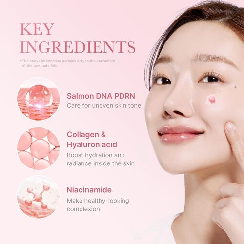 Medicube - PDRN Pink Collagen Capsule Cream Key Ingredients
