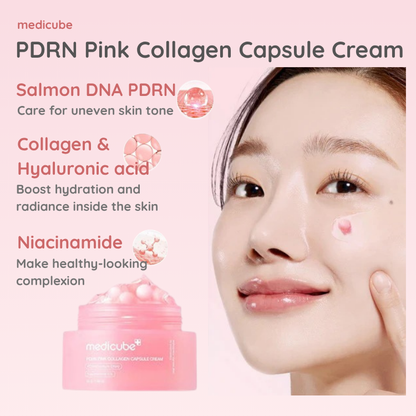 [Medicube] PDRN Pink Collagen Capsule Cream 55g