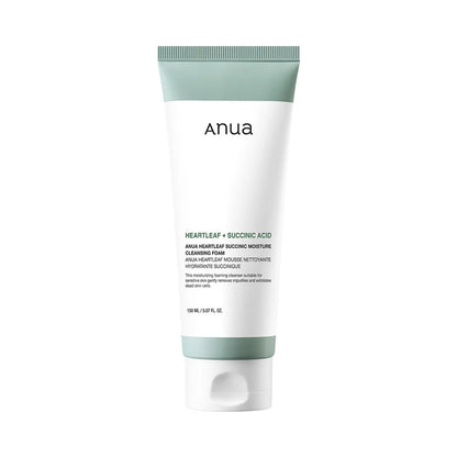 ANUA Heartleaf Succinic Moisture Cleansing Foam