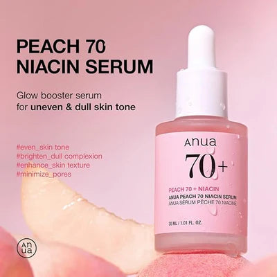 ANUA Peach 70 Niacinamide Serum