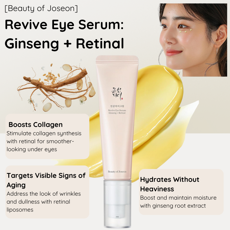 [Beauty of Joseon] Revive Eye Serum : Ginseng + Retinal 30ml