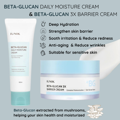 [IUNIK] Beta Glucan 3X Barrier Cream 50ml