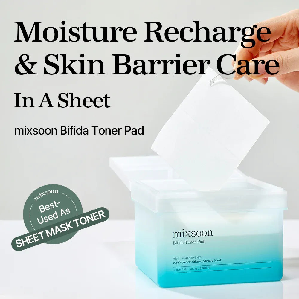 mixsoon - Bifida Toner Pad 120 sheets