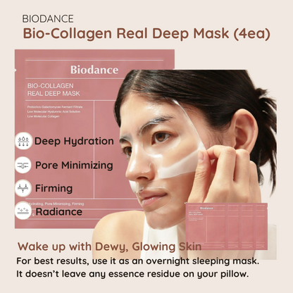 [BIODANCE] Bio-Collagen Real Deep Mask (4ea)