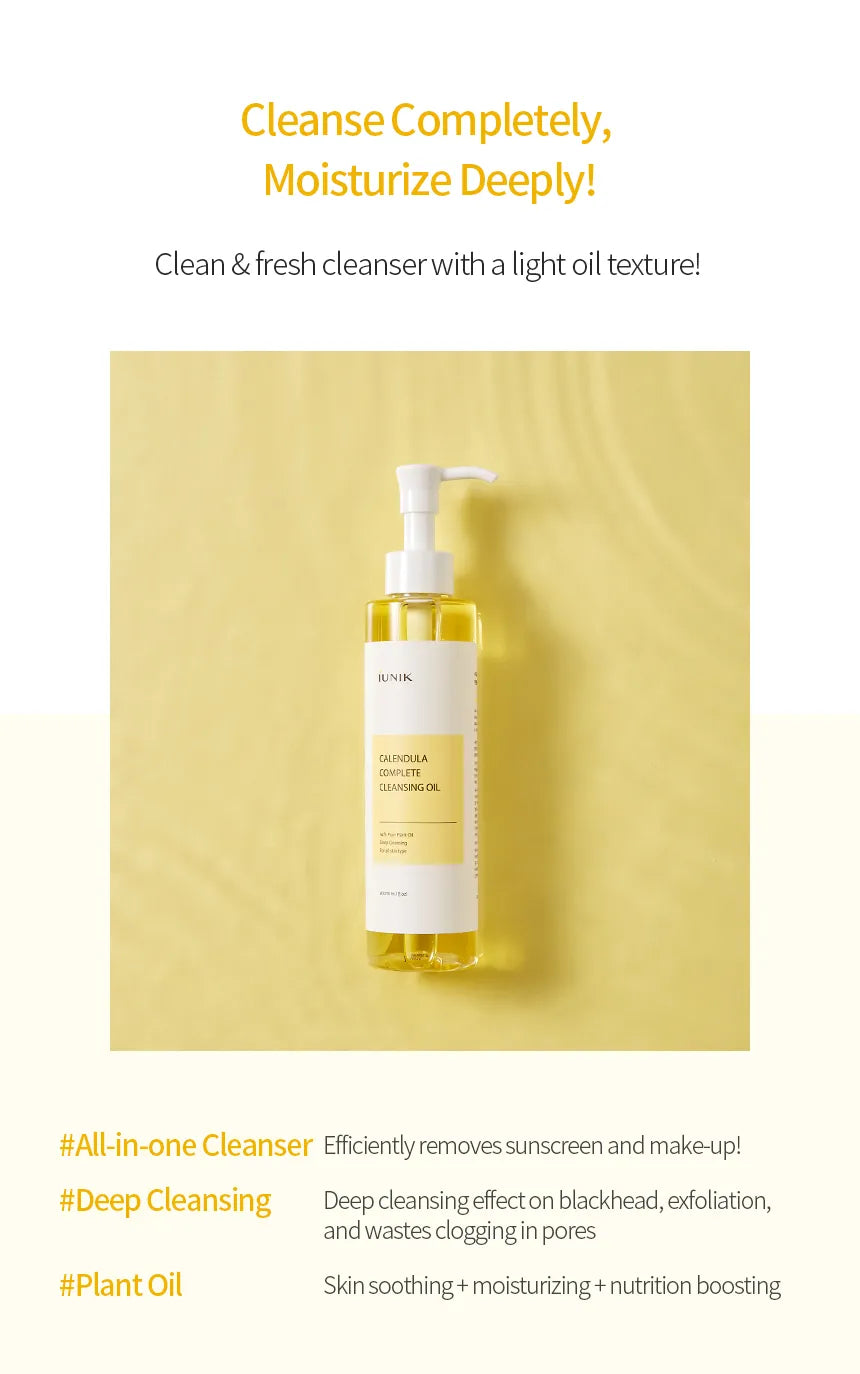 IUNIK - Calendula Complete Cleansing oil