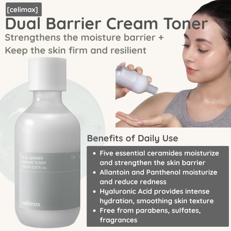 [celimax] Dual Barrier Creamy Toner 150ml