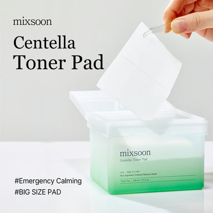 [mixsoon] Centella Toner Pad 230ml (120 sheets)