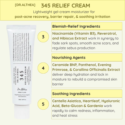 [Dr.Althea] 345 Relief Cream 50ml
