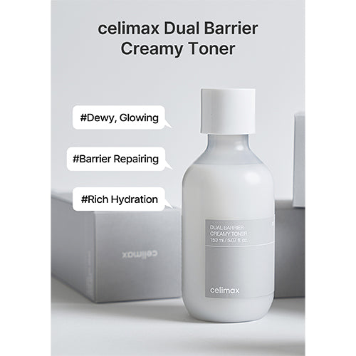[celimax] Dual Barrier Creamy Toner 150ml