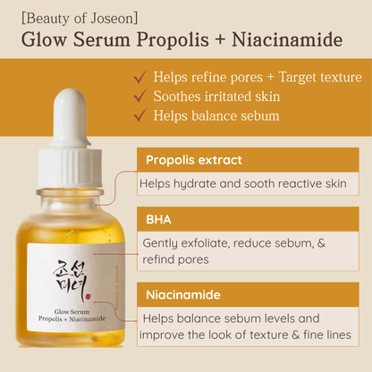 [Beauty of Joseon] Glow Serum: Propolis + Niacinamide
