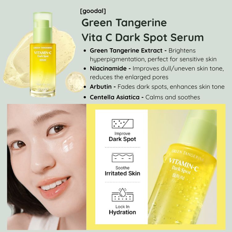[Goodal] Green Tangerine Vita C Dark Spot Care Serum 50ml