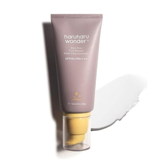 [Haruharu Wonder] Black Rice Pure Mineral Relief Daily Sunscreen SPF50+ PA++++ 50ml