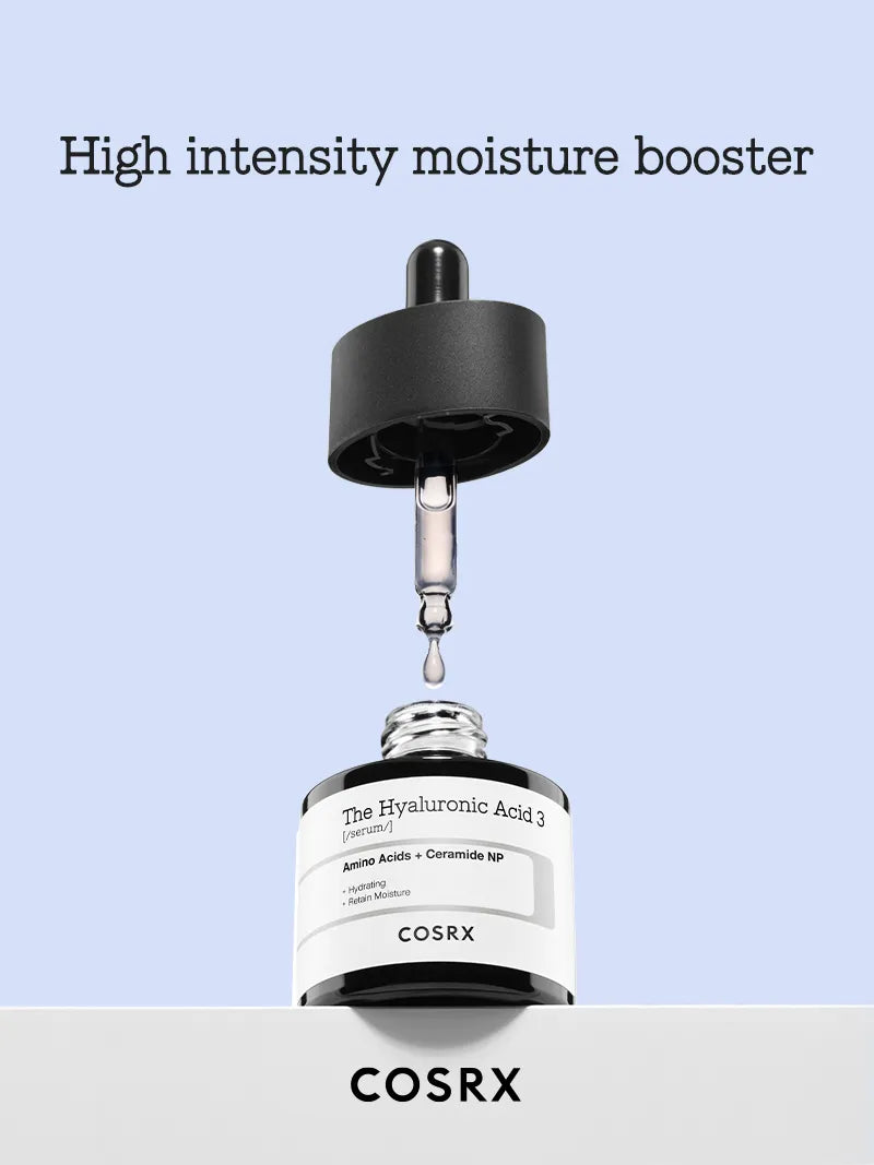 COSRX The Hyaluronic Acid 3 Serum Intensity Moisture Booster