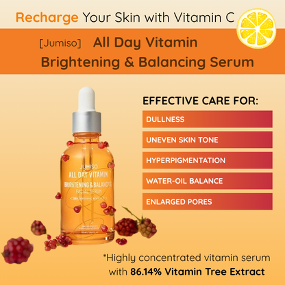 [Jumiso] All Day Vitamin Brightening & Balancing Facial Serum