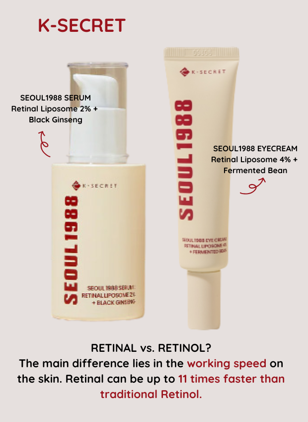 [K-SECRET] SEOUL 1988 Eye Cream: Retinal Liposome 4% + Fermented Bean