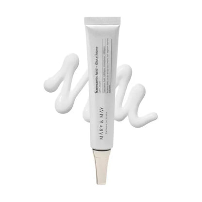 mary&may - tranexamic acid + glutathione eye cream - 12g 000 ppm of tranexamic acid and glutathione Mary & May Tranexamic Acid