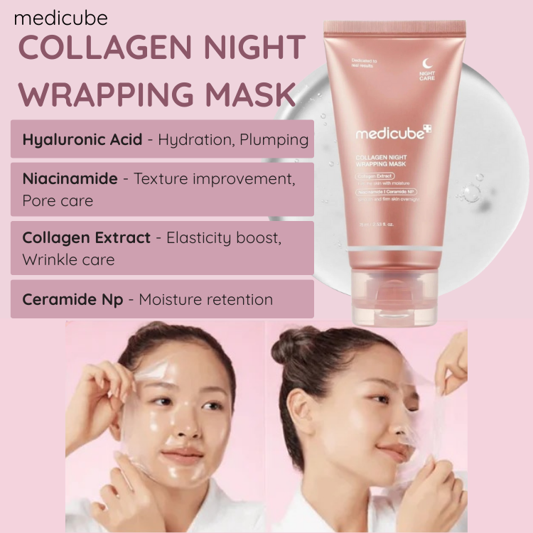 [Medicube] Collagen Night Wrapping Mask 75ml