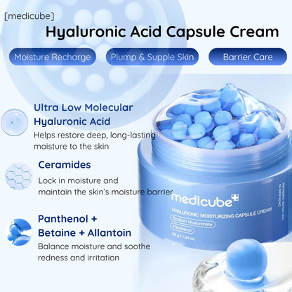 [Medicube] Hyaluronic Moisturizing Capsule Cream 55g