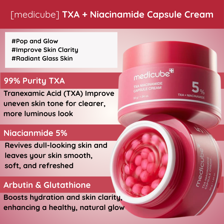 [Medicube] TXA Niacinamide Capsule Cream 55g