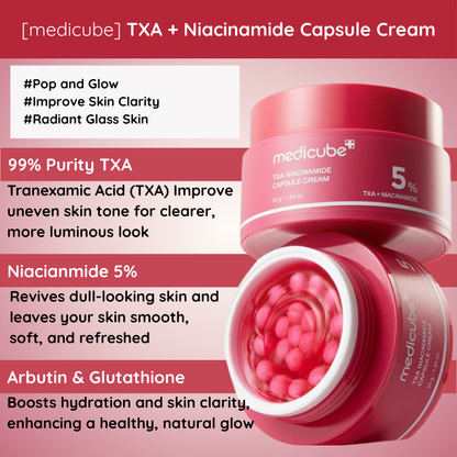 [Medicube] TXA Niacinamide Capsule Cream 55g