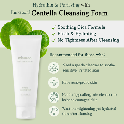 [mixsoon] Centella Cleansing Foam 150ml