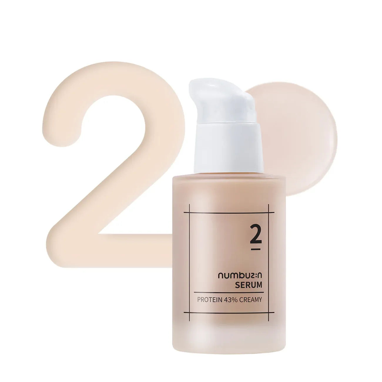 numbuzin - No.2 Protein 43% Creamy Serum