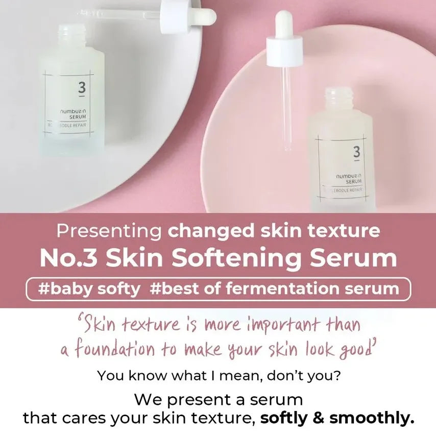 numbuzin - No.3 Skin Softening Serum