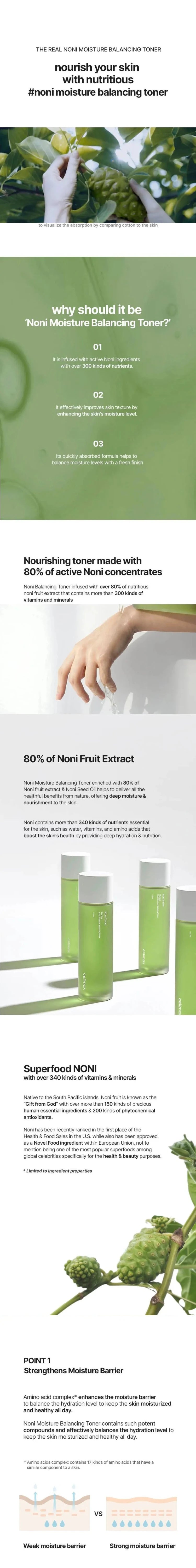 celimax The Real Noni Moisture Balancing Toner 150ml