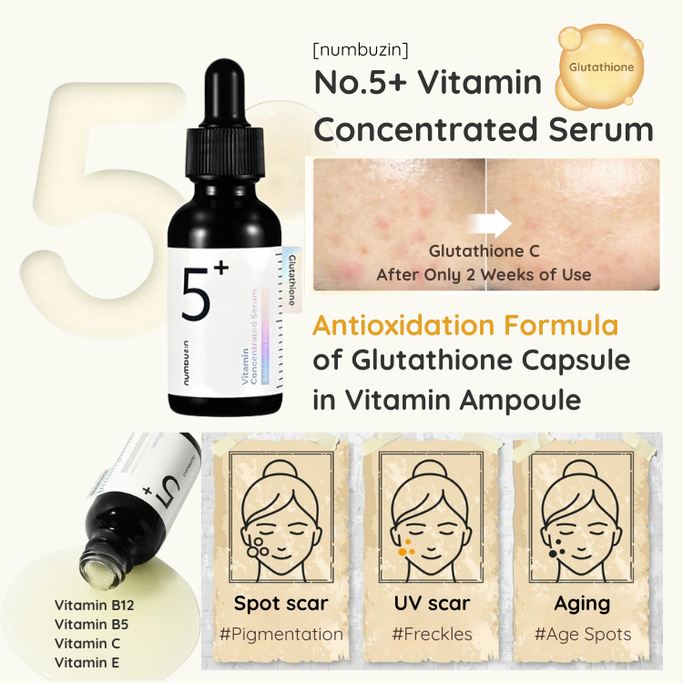 [numbuzin] No.5 Vitamin Concentrated Serum 30ml