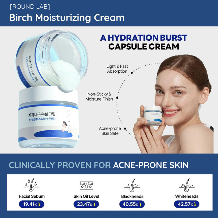 [ROUND LAB] Birch Moisturizing Cream 80ml