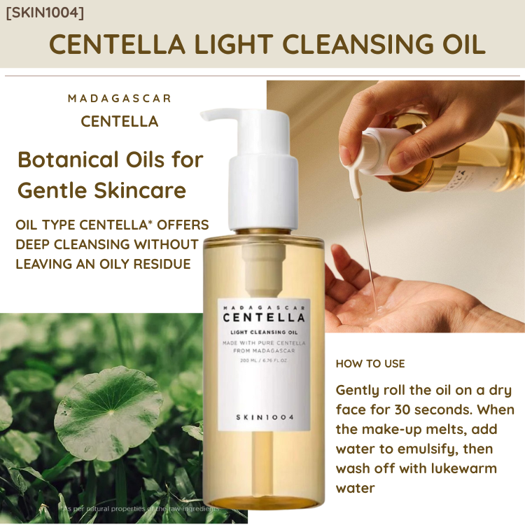 [SKIN1004] Madagascar Centella Light Cleansing Oil 200ml