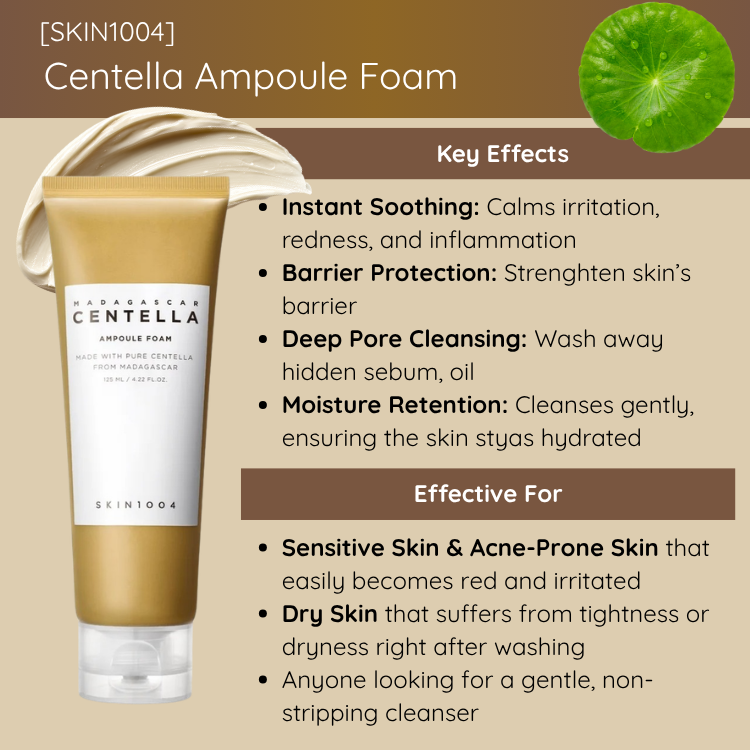 [SKIN1004] Madagascar Centella Ampoule Foam 125ml