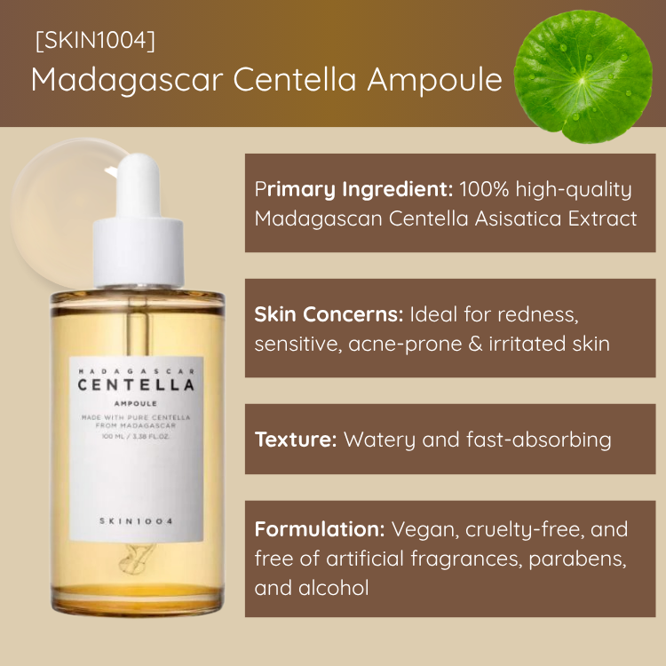 [SKIN1004] Madagascar Centella Ampoule 55ml / 100ml